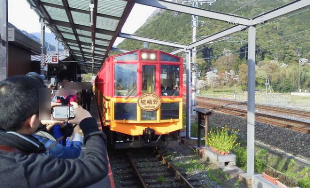 Поезд Сагано Торокко
