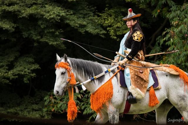 Ябусамэ: японская конная стрельба из лука