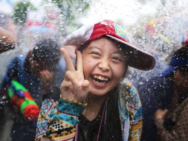 Фестиваль воды Сонгкран