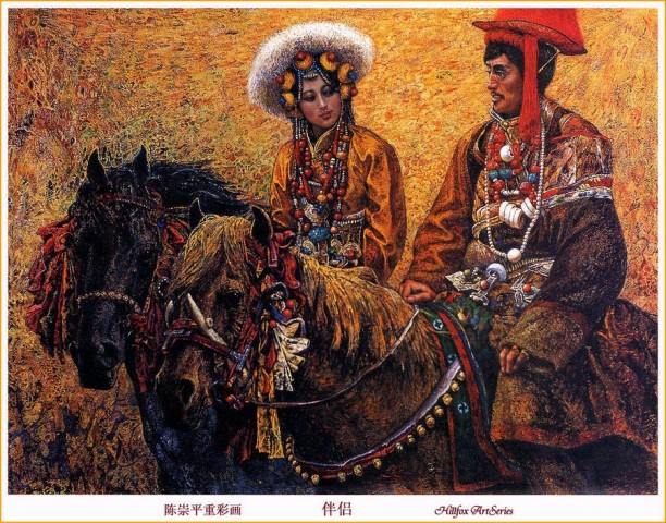 Красивые разноцветные картины от художника Чена Чонга Пинга